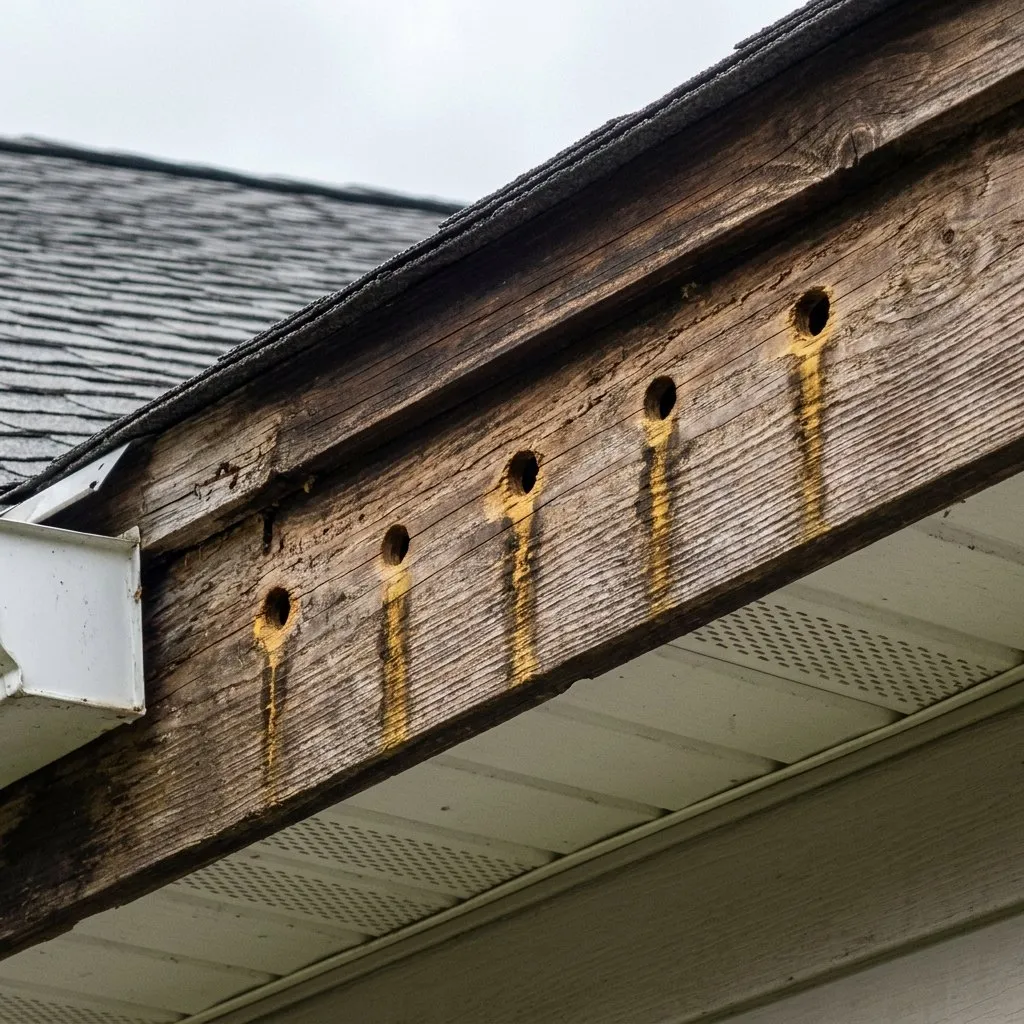 Bee Exterminator in Columbus, GA: Carpenter Bee Damage