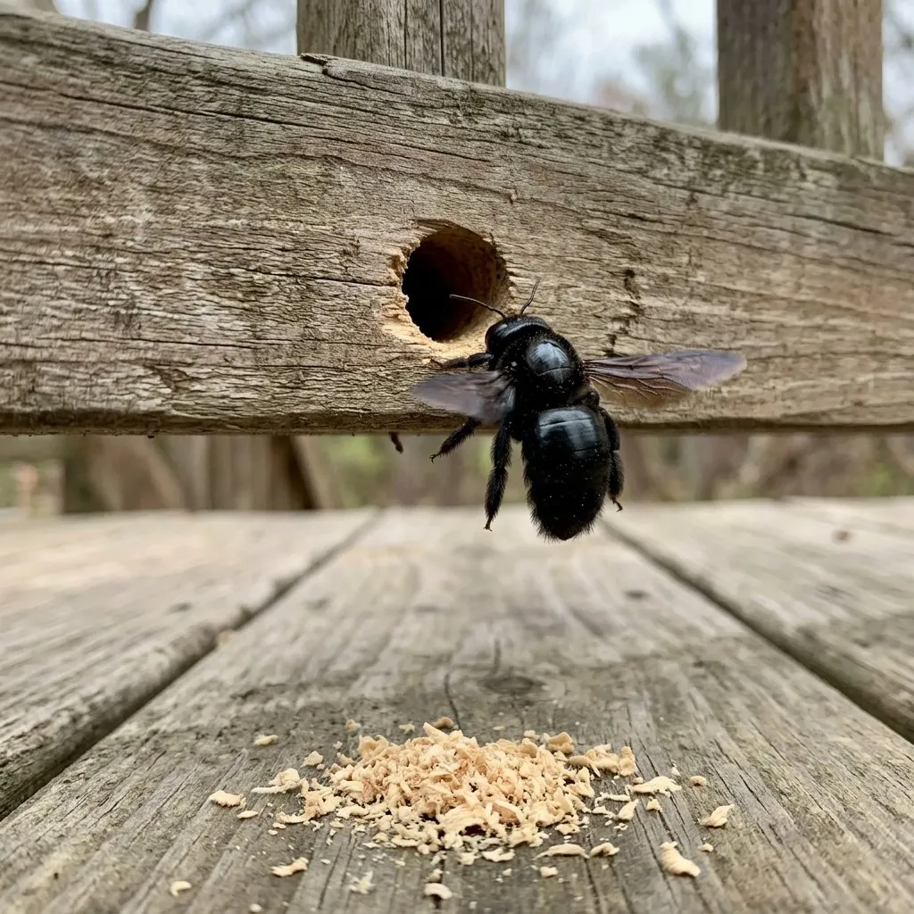 Bee Removal in Columbus, GA: Carpenter Bees