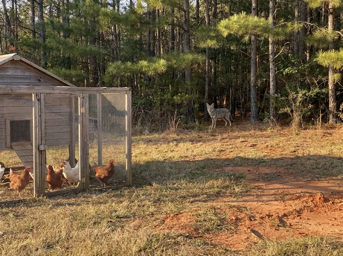 Wildlife Removal in Cusseta, GA: Coyotes at the Chicken Coop