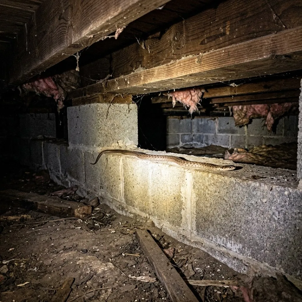 Snake Control in Columbus, GA: Crawl Space Snakes