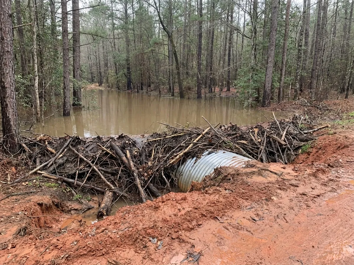 Beaver Removal in Columbus, GA: Blocked Culverts and Drains