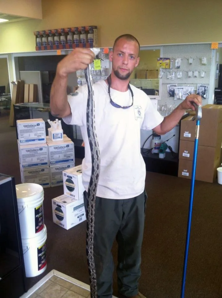 At the Jarrod's shop, 2013.